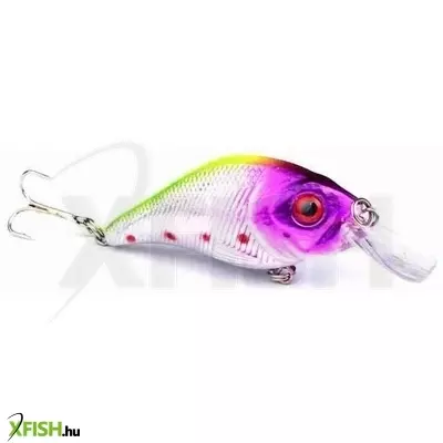 Yamashiro Nikko Floating wobbler Lila-fehér 10G 7,5Cm