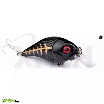 Yamashiro Nikko Floating wobbler fekete 10G 7,5Cm