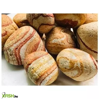 Egyéb vegyes szivárvány kavics akvárium dekoráció 2,5kg