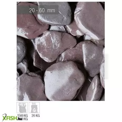 Egyéb vegyes kacsakő akvárium dekoráció lila - 1kg