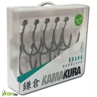 Korda Kamakura Krank Szakáll Nélküli Horog Barbless Size 4