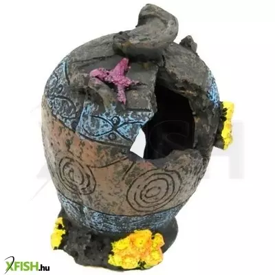 Kairui aquarium arts amfóra akvárium dekoráció - kb-091 (6,5x6,5x10cm)
