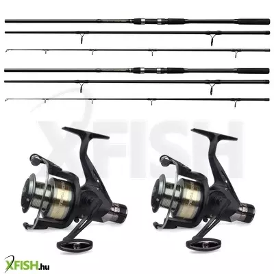 Nevis Dupla Bojlis Távdobó Pontyozó Horgász Szett 360cm 3Lbs