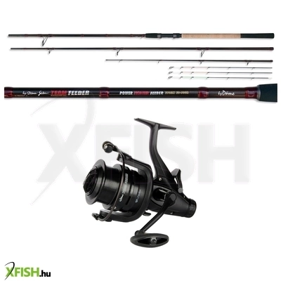By Döme Team Feeder Távdobó Horgász Szett 390cm 40-120g