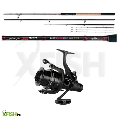 By Döme Team Feeder Távdobó Horgász Szett 420cm 50-170g