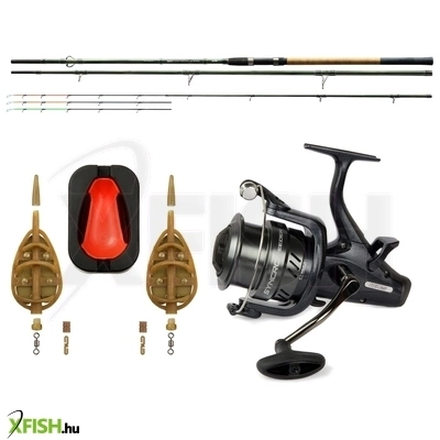 Nevis Távdobó Method Feeder Horgász Szett 390cm 45-130g