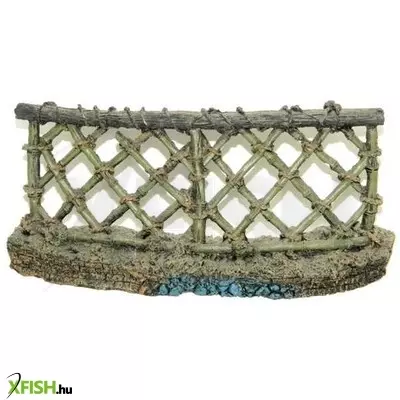 Kairui aquarium arts bambuszkerítés akvárium dekoráció - kc-411 (24x5x11cm)