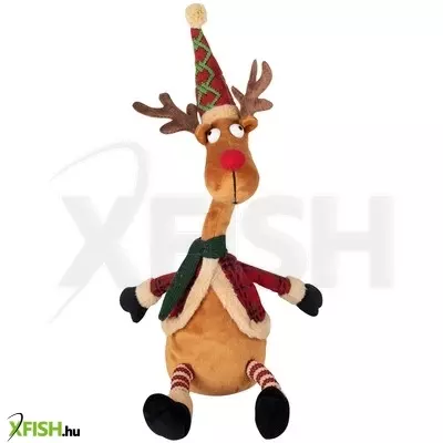 Dekorációs termékek home kdd 38 éneklő rénszarvas, 38 cm magas