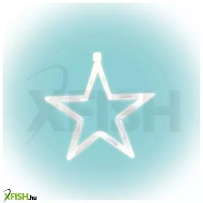 Dekorációs termékek home kid 411 csillag ablakdísz, 8 db led, öntapadós elemtartó