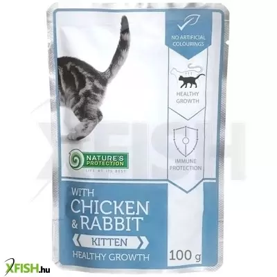 Natures Protection Alutasakos Kitten Chicken & rabbit 100g