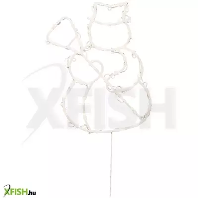 Dekorációs termékek home kin294dww dot led-es fényfüggöny, 294db melegfehér dot led, 2m hosszú, állófényű, adapteres tápellátás, kül- és beltéri kivitel