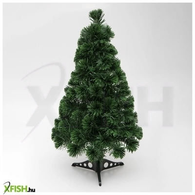 Dekorációs termékek home kix80led led-es műfenyő, 80 cm, optikai szálas, folyamatos színváltás, műanyag talp, hálózati tápellátás, beltéri kivitel