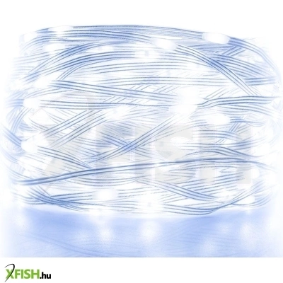 Dekorációs termékek home kkl512dwh dot led-es fényfüzér, 500db hidegfehér led, 35m hosszú, 8+4 funkció, átlátszó vezeték, adapteres tápellátás, kül- és beltéri kivitel