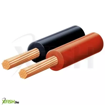 Use hangszóróvezeték, piros-fekete, 0,15mm, 2m/tekercs