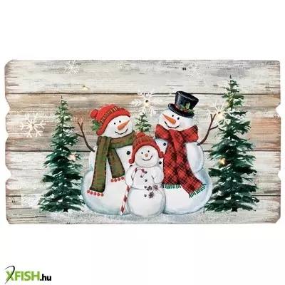 Dekorációs termékek home klw 40 fa világító kép, 6 db led, lézervágott, kapcsolható