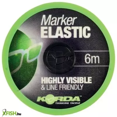 Korda Marker Elastic Zsinórjelölő Gumi Green 6M