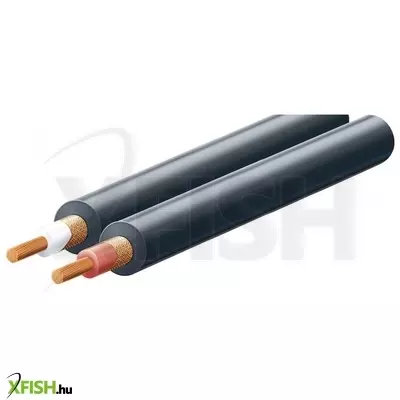 Use sal kn 6 árnyékolt vezeték, 2 ér, 0,08 mm2, fekete, 100 m/ tekercs