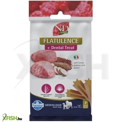 N d Quinoa Dog Jutalomfalat Flatulence Adult Med Max Puffadásra 100g