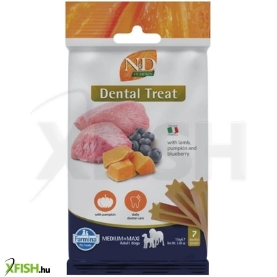 N d Pumpkin Dog Jutalomfalat Lamb Blueberry Adult Med Max 100g