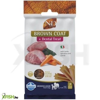 N d Brown Dog Jutalomfalat Lamb Potato Carrot Spirulina 100g