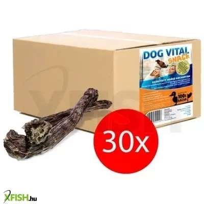 Dog Vital Szárított Kacsanyak 30db/karton