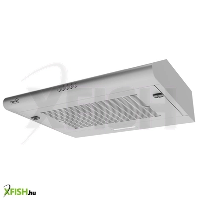 Home kpe 6038s konyhai páraelszívó hurricane, három sebességfokozat, 2 motoros, légszállítás 380 m3/h, 200 w, 60cm, rozsdamentes acél