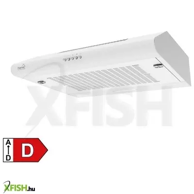 Home kpe 6038w konyhai páraelszívó hurricane, három sebességfokozat, 2 motoros, légszállítás 380 m3/h, 200 w, 60cm, fehér