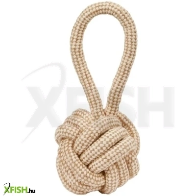 kerbl csomózott labda kötéllel kutyajáték 21 cm