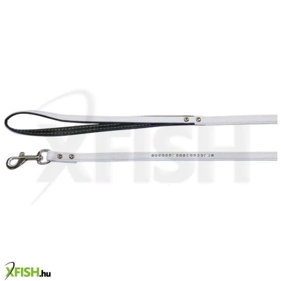 Kerbl Póráz Strasszos Fehér 1,4x110cm