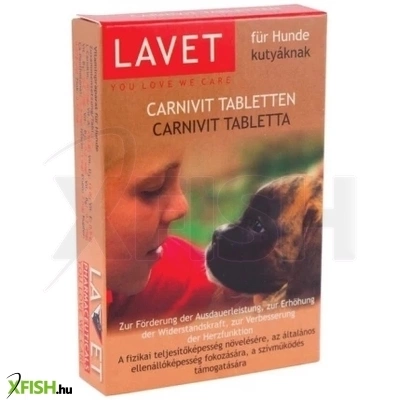 Lavet Carnivit Tabletta Kutya