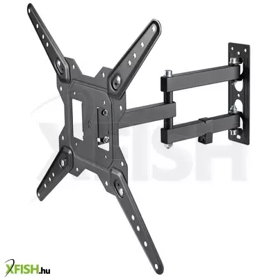 Home lcdh 291 lcd/led tv fali tartó, 23” - 55” képernyőméretig, max. 30 kg teherbírás, teljesen mozgatható, fali rögzítő elemek tartozékok