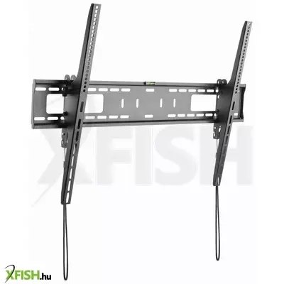 Home lcdh 30 lcd/led tv fali tartó, 60” - 100” képernyőméretig, max. 75 kg teherbírás, automata rögzítés gyorskioldó, vízszintezővel, rögzítő elemek