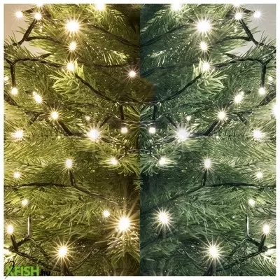 Dekorációs termékek home led305wwwh led-es dual color fényfüzér, kül- és beltéri kivitel, 300 db melegfehér/hidegfehér led, 21 M füzérhossz