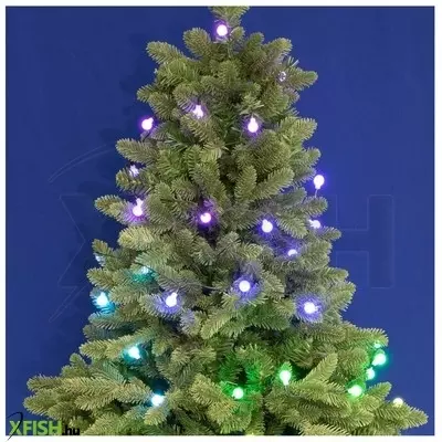 Dekorációs termékek isparkle leds120dv led-es fényfüzér, 11,9 M / 120 db rgb led, gömb, applikációval vezérelhető, smart, kül- és beltéri kivitel