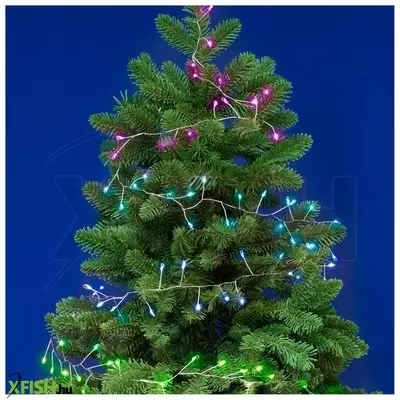 Dekorációs termékek isparkle leds120v-c micro led-es cluster fényfüzér, 3 M / 120 db rgb led, applikációval vezérelhető, smart, kül- és beltéri kivitel