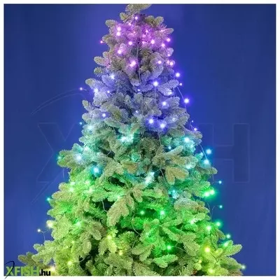 Dekorációs termékek isparkle leds144c-app led-es fényfüzérköteg, 144 db rgb led, applikációval vezérelhető, smart, kül- és beltéri kivitel