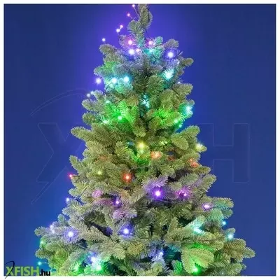 Dekorációs termékek isparkle leds198v led-es fényfüzér, 19,7 M / 198 db rgb led, applikációval vezérelhető, smart, kül- és beltéri kivitel