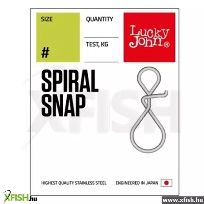 Lucky John Gyorskapocs - Spiral Snap 7Kg 7 Db/Csomag