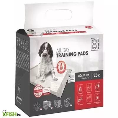 m-pets all day kutyapelenka 60x60cm 25db