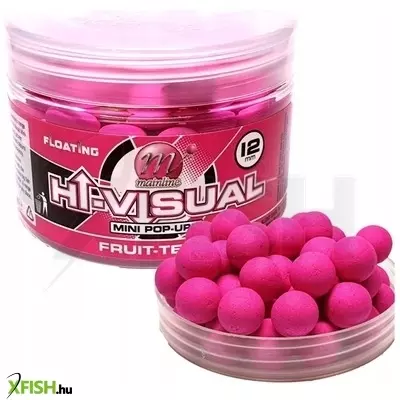 Mainline High Visual Mini Pop-Up Bojli 12mm Fruit-Tella - Gyümölcs - Pink 150ml