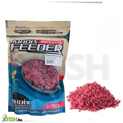 madix method feeder előregyúrt etetőanyag robin red eper 750g