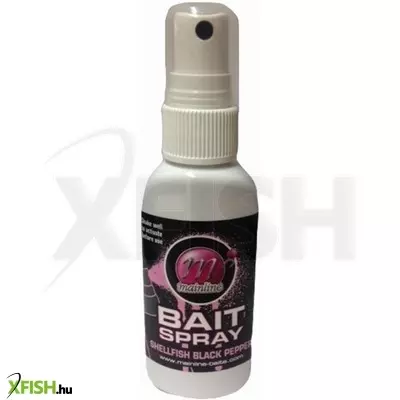 Mainline Bait Csali Ízesítő Spray Shellfish Black Pepper 50Ml