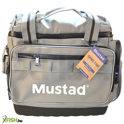 Mustad Game Time Merev Aljú Szerelékes Horgász Táska 30.5x30.5x22cm