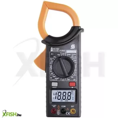 sma home m 266ac ac lakatfogó, egyenfeszültség, váltófeszültség, váltóáram, ellenállás mérése