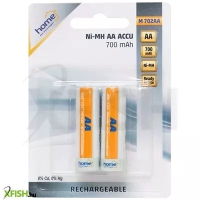 home m 702aa tölthető akkumulátor, nimh, aa, 700 mah, 2 db