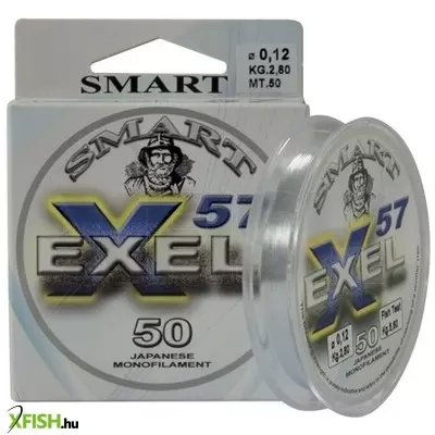 Maver Exel 57 Monofil Előkezsinór 50m 0.10mm 2.1Kg