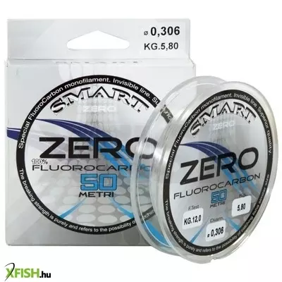 Maver Zero Fluorocarbon Előkezsinór 50m 0.134mm 1.3Kg