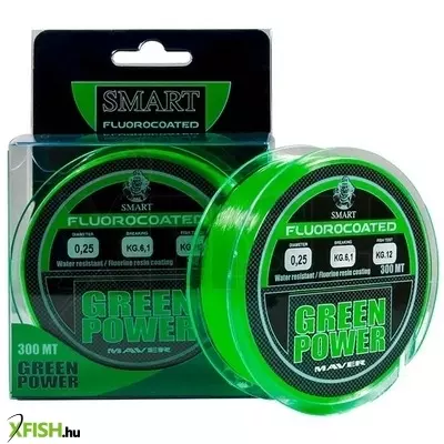 Maver Green Power Fluorine Monofil Zsinór 300m 0.16mm 2.5Kg