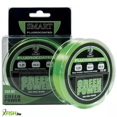 Maver Green Power Fluorine Monofil Zsinór 300m 0.25mm 6.1Kg