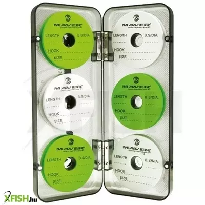 Maver Box 6 Eva Spool 6 Darabos Zöld Szürke Előketartó